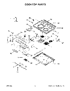 Part Location Diagram of W11509603 Whirlpool Owners Manual