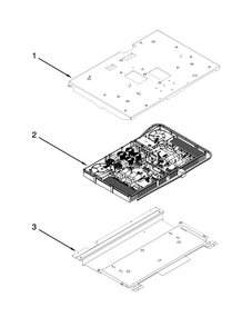 Interior Parts Diagram and Parts List for KIRS608BSS1  KitchenAid Range