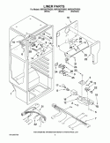 Part Location Diagram of W10164673 Whirlpool HARNS-WIRE