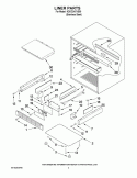 Part Location Diagram of W10281494 Whirlpool GRILLE