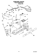 CONTROL PARTS Diagram and Parts List for 7GS5FHAXTA01  Whirlpool Refrigerator