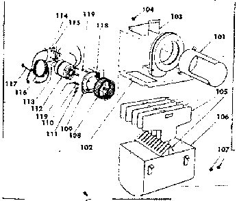 Part Location Diagram of K13783 Maytag Bumper