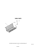 SHELF Diagram and Parts List for EV150EXSW00  Whirlpool Freezer