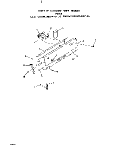 Backguard Diagram and Parts List for F4397*0  Roper Range