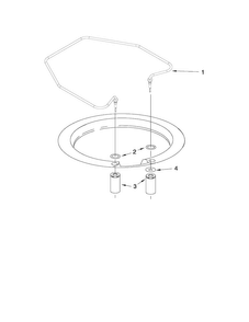 Heater Parts Diagram and Parts List for KUDS30IVSS4  KitchenAid Dishwasher