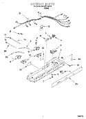 CONTROL Diagram and Parts List for 3XKGN7050F01  Whirlpool Refrigerator