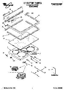 Part Location Diagram of LIT9753774 Whirlpool Owner's manual
