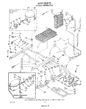 Part Location Diagram of 2162457 Whirlpool BAFFLE-AIR