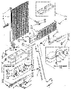 Unit Diagram and Parts List for ET18JKYSG01  Whirlpool Refrigerator
