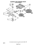 SECTION Diagram and Parts List for RC8536XTB1  Whirlpool Cooktop