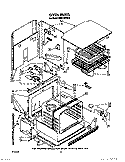 Part Location Diagram of 310434 Whirlpool Insulation (Pyro-Oven)