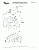 Part Location Diagram of W10131029 Whirlpool Endcap - White - Left Side