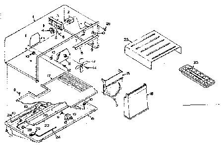 Part Location Diagram of 512966 Maytag Front panel (stainless steel; models ade41fss17...