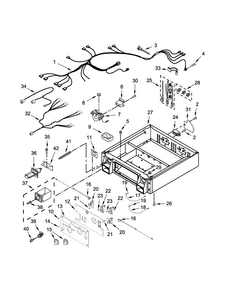 Part Location Diagram of W10862444 Whirlpool COLLAR