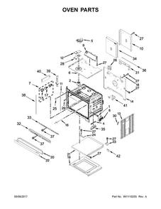Part Location Diagram of W10904155 Whirlpool BRKT-SUPRT