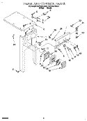 PANEL AND CONTROL Diagram and Parts List for KUCC151DBL1  KitchenAid Trash Compactor