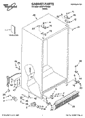 Part Location Diagram of 2255047 Whirlpool Service & Wiring Sheet