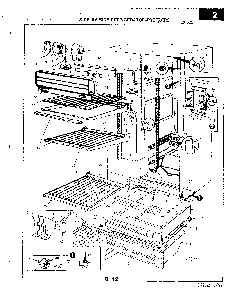03 - Fresh Food Compartment Diagram and Parts List for RNC20AA-3A  Whirlpool Refrigerator