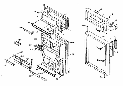 Part Location Diagram of 509290 Whirlpool Trim