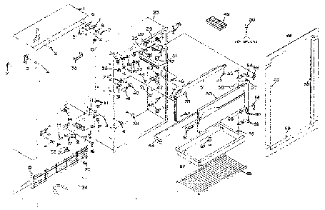 Part Location Diagram of 509647 Maytag Grille