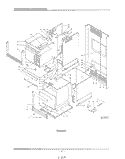CABINET Diagram and Parts List for KECO375MS  KitchenAid Wall Oven