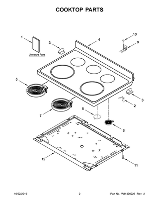 Part Location Diagram of W11351201 Whirlpool Sheet, Tech