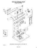 Part Location Diagram of 696511 Whirlpool Panel, Control