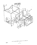 SECTION Diagram and Parts List for RF3000XPW0  Whirlpool Range