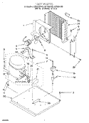 UNIT, LIT/OPTIONAL Diagram and Parts List for EC5100XFB0  Whirlpool Ice Maker