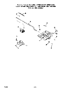 Power Lock Diagram and Parts List for 2893*0A  Roper Range