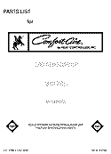 FRONT COVER Diagram and Parts List for DH600K0  Whirlpool Dehumidifier