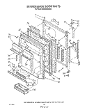REFRIGERATOR DOOR Diagram and Parts List for EB22DMXWW00  Whirlpool Refrigerator