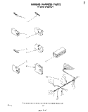 WIRING HARNESS Diagram and Parts List for DP6880XLP1  Whirlpool Dishwasher