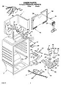 LINER PARTS Diagram and Parts List for ET8RHMXKT05  Whirlpool Refrigerator