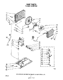 UNIT PARTS Diagram and Parts List for AC0052XM0  Whirlpool Air Conditioner
