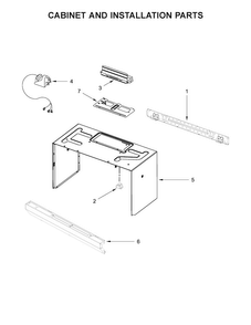 Part Location Diagram of W10899090 Whirlpool HARNS-WIRE