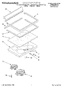 COOKTOP Diagram and Parts List for KERH507YAL4  KitchenAid Range