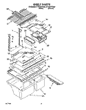 Part Location Diagram of 2163868 Whirlpool TRIM-SHELF