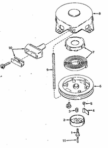 Part Location Diagram of 543654 Whirlpool Lever arm