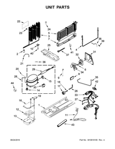 Part Location Diagram of W10526427 Whirlpool HARNS-WIRE