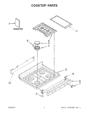 Part Location Diagram of W10553363 Whirlpool INSTRUCTIONS, INSTALLATION