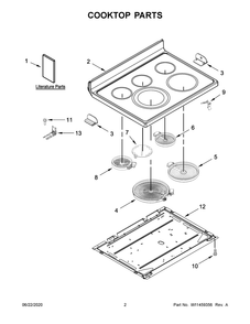 Part Location Diagram of W11432247 Whirlpool Owner's Manual