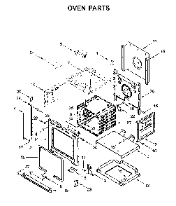 Oven parts Diagram and Parts List for WOS11EM4EB02  Whirlpool Wall Oven