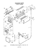 Part Location Diagram of LIT1115572 Whirlpool Service & Wiring Sheet