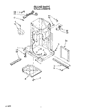 FRAME Diagram and Parts List for JJTU4600XTP0  Whirlpool Trash Compactor