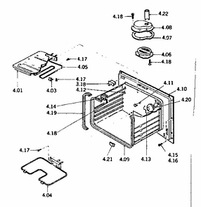 Part Location Diagram of 981489 Whirlpool Bev server