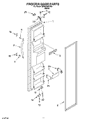 Part Location Diagram of 4388673 Whirlpool DISCONTINUED