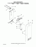 Part Location Diagram of WPW10312014 Whirlpool Evaporator Motor