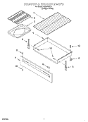 Part Location Diagram of W11230486 Whirlpool PANEL-DRWR