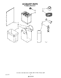 ACCESSORY Diagram and Parts List for JJTU4100XTP1  Whirlpool Trash Compactor
